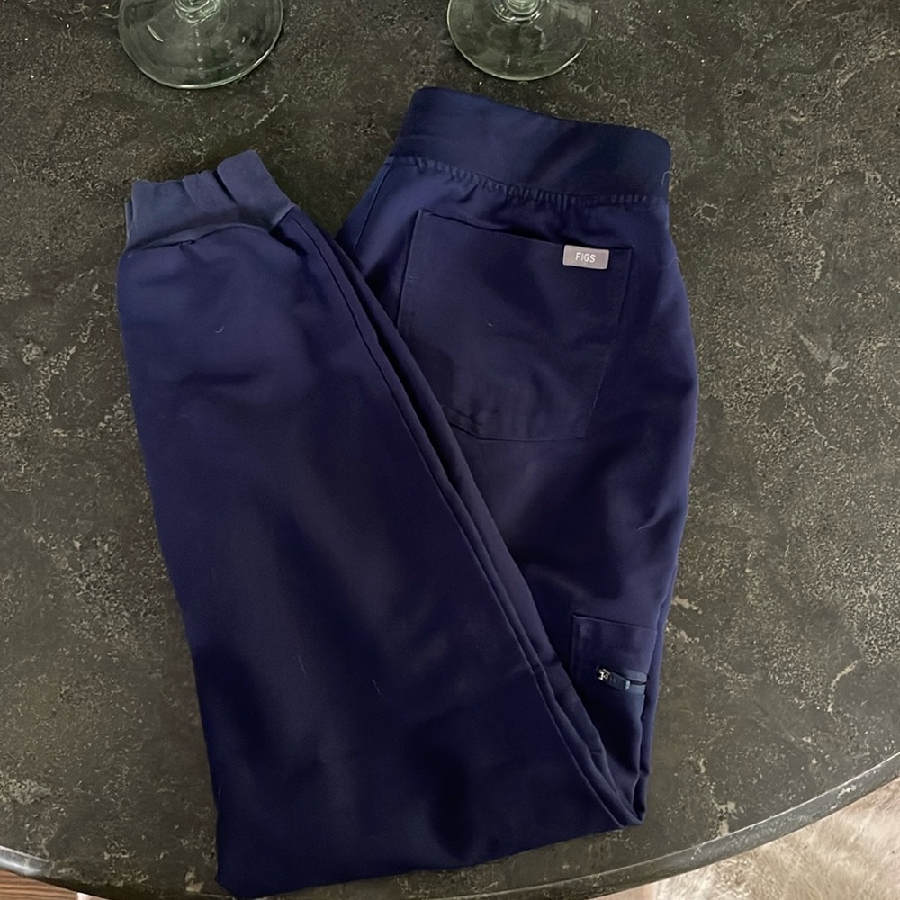Figs Jogger Size Small Navy Zamora Jogger